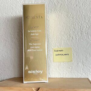 NEW & SEALED 🎀 Sisley Supremya At Night The Supreme Anti-Aging Lotion 4.7 oz.